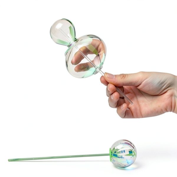 Rainbow Twirler Kikkerland Spinning Top Toy-3