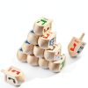 Libima Wooden Hanukkah Dreidels for Kids-1